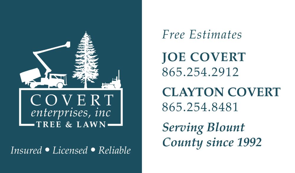 Covert, lawncare, sponsors, tree, professionals, joe covert, clayton covert, ladonna covert