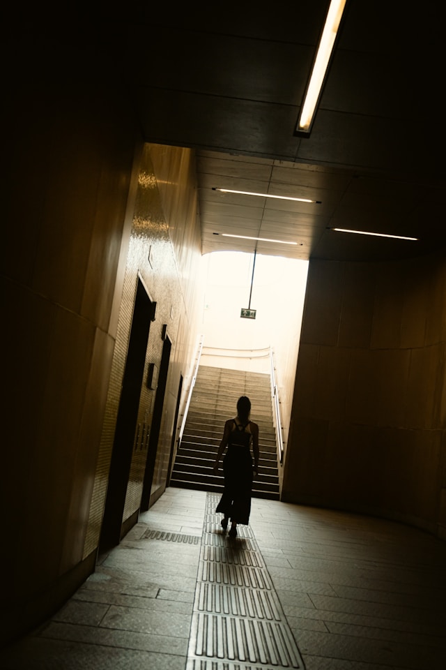 Walking towards Light